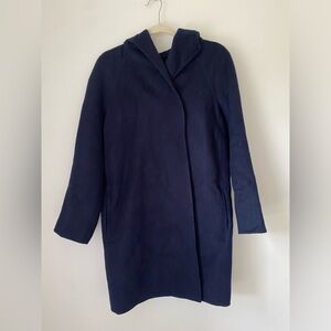 Vince Jacket Women’s XS Wool Coat Navy Blue